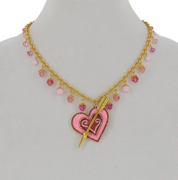 In Love Necklet - Pink