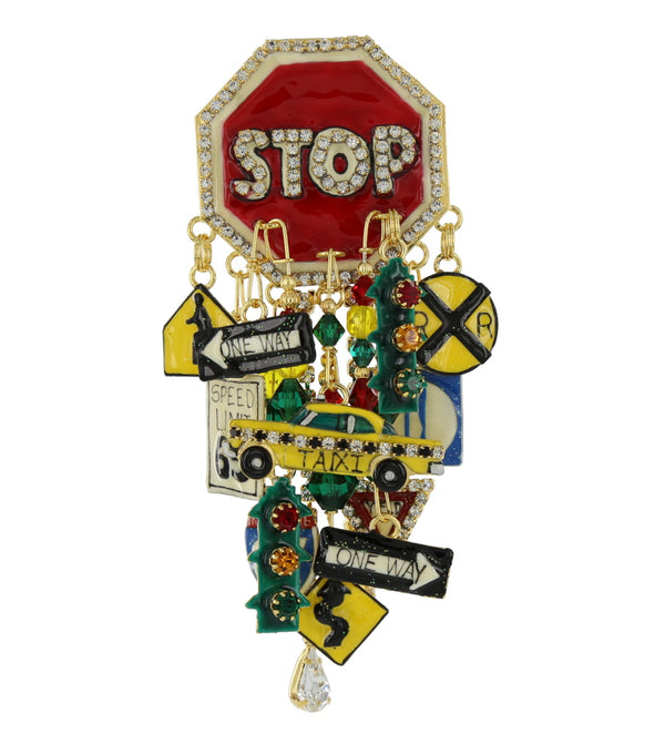 Traffic Jam Pin