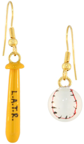 Baseball Earrings