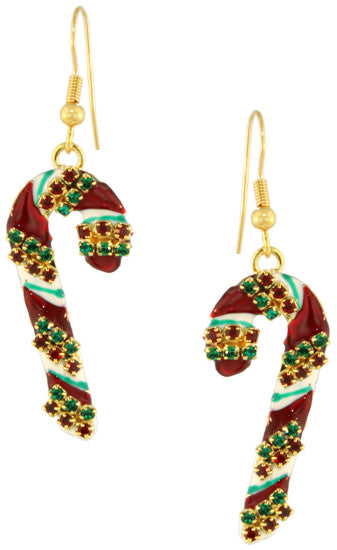 Candy Cane Earrings