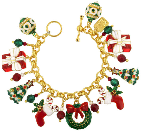 Christmas Wreath Bracelet