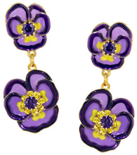 Pansy Snack Earrings