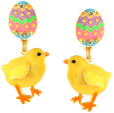 Chick and Egg Snack Earrings