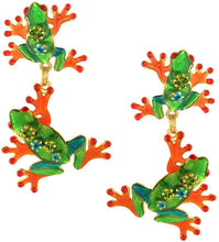 Frog Snack Earrings