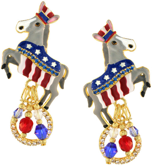 Democrat Earrings