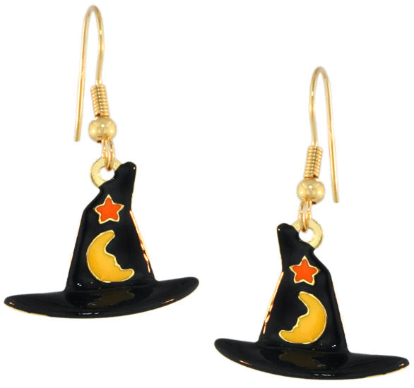 Witch Hat Earrings