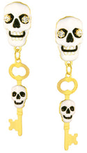 Skeleton Key Earrings