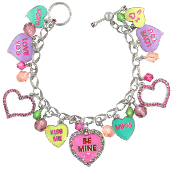 Candy Hearts Bracelet