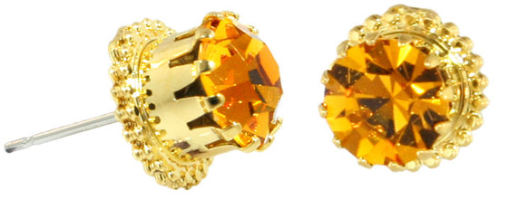 Earring 42 Topaz Gold