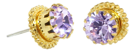 Earring 42 Violet Gold